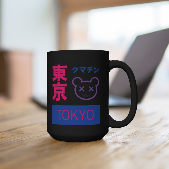 Tokyo Kumachin Bisexual Black Mug 15oz