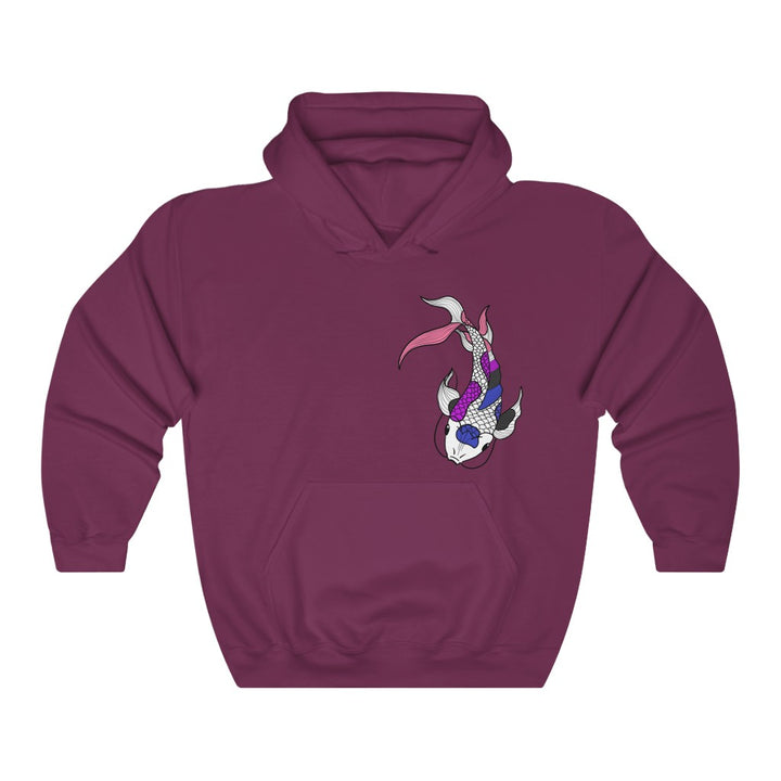 Genderfluid Koi Gender Neutral Hoodie