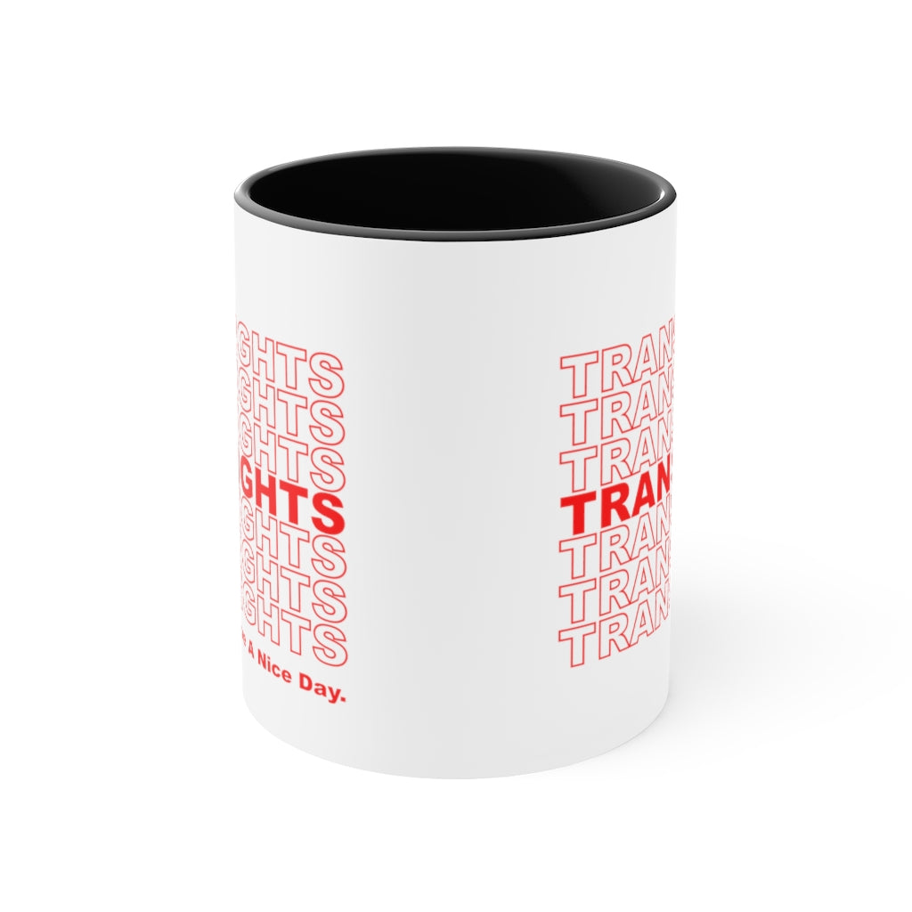 Trans Rights Accent Mug