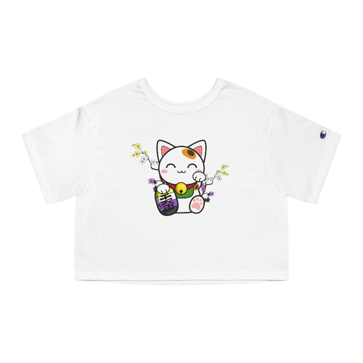 Champion - Maneki Neko Nonbinary Cropped T-Shirt