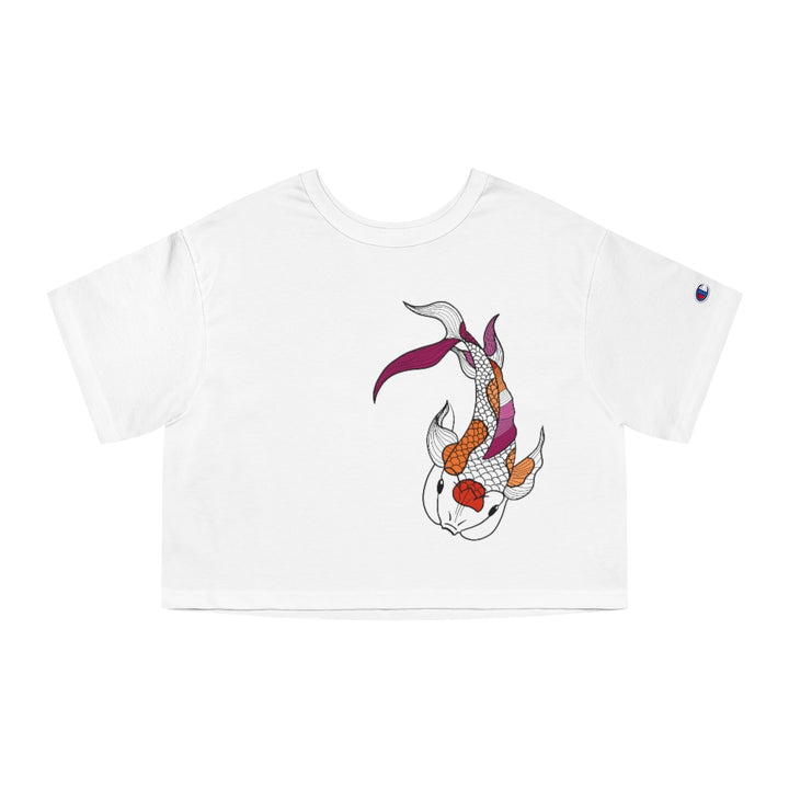 Champion - Lesbian Koi Cropped T-Shirt