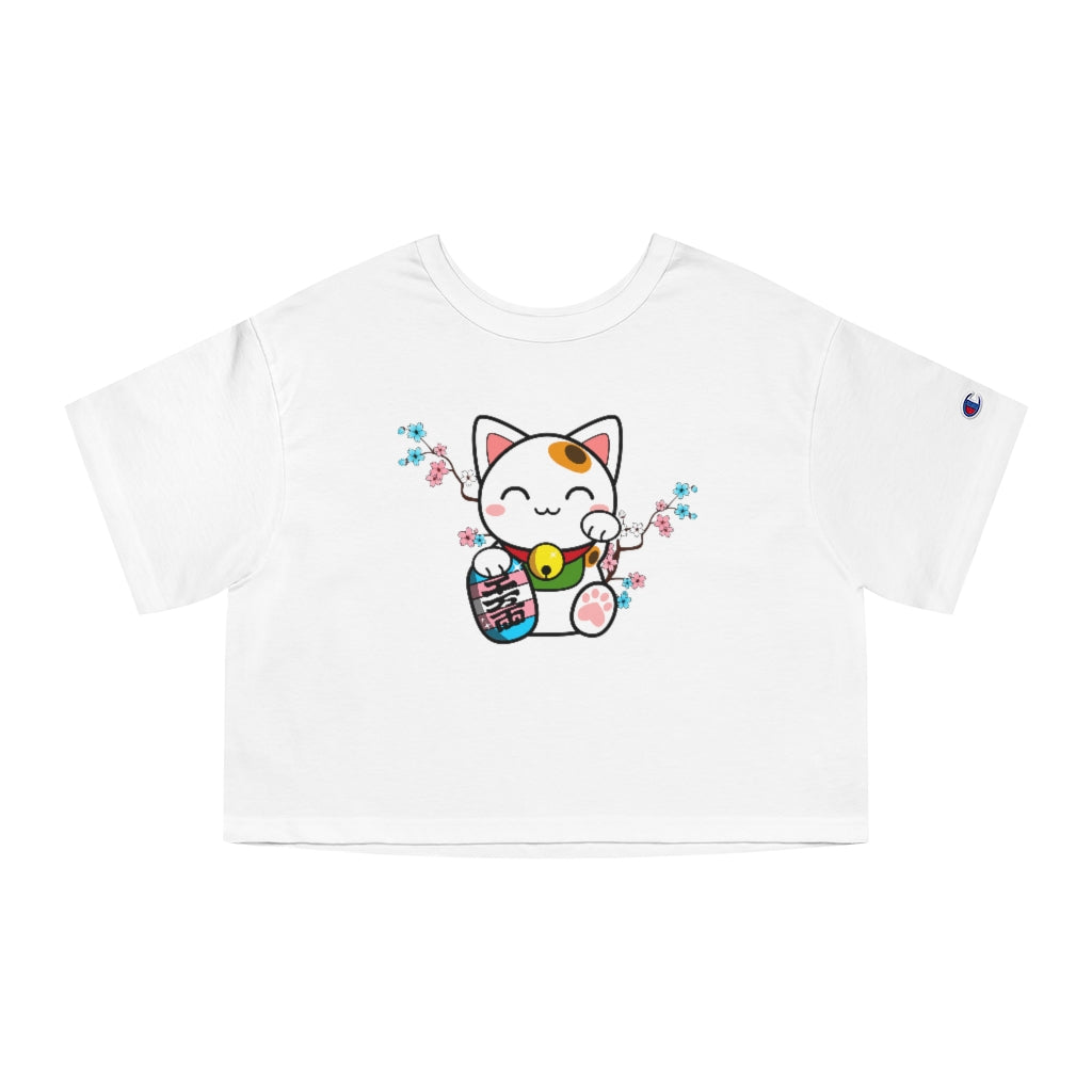 Champion - Maneki Neko Trans Cropped T-Shirt