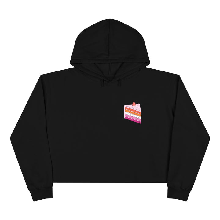 Cake Lesbian Crop Hoodie