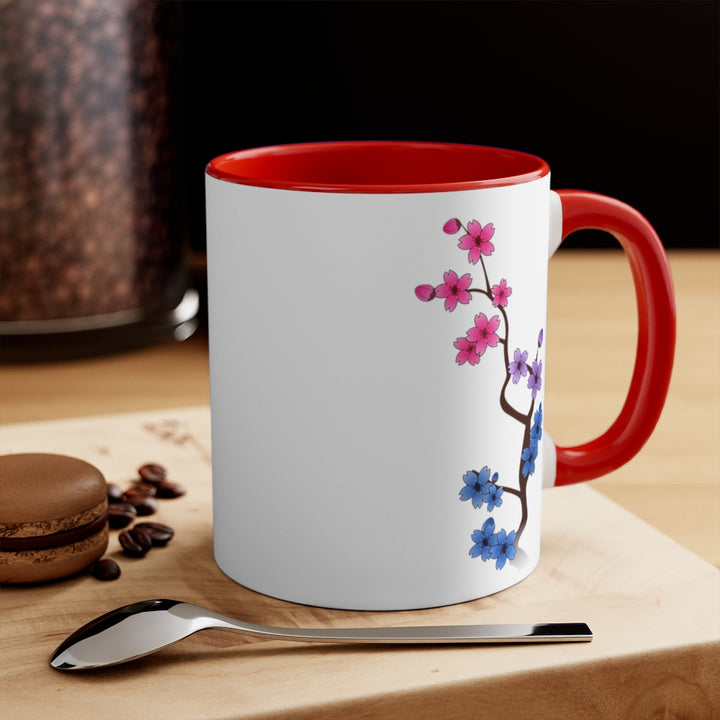 Sakura Bisexual Accent Mug