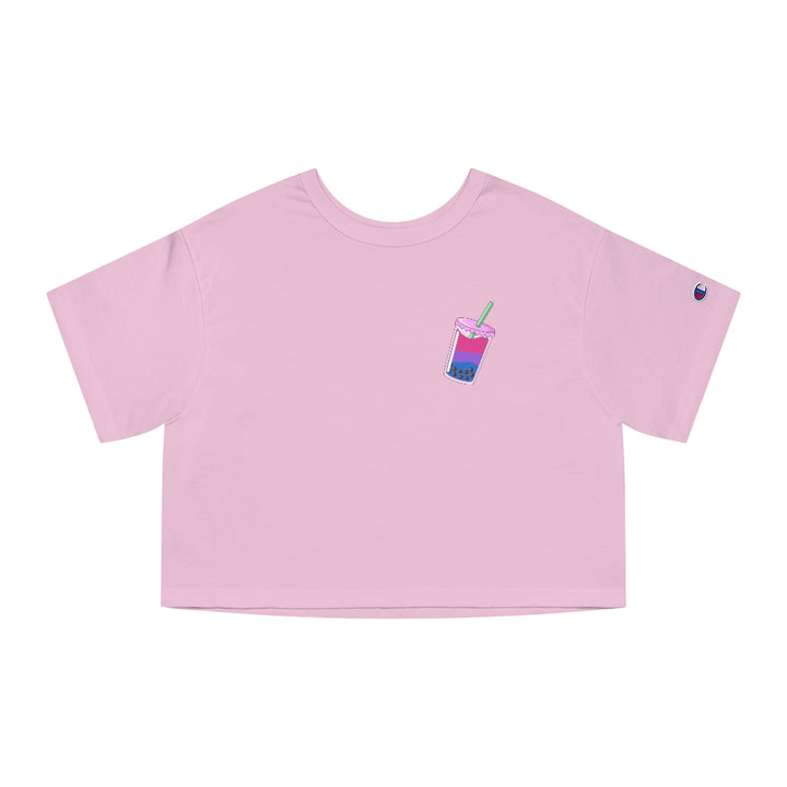 Champion - Boba tea Bisexual Cropped T-Shirt