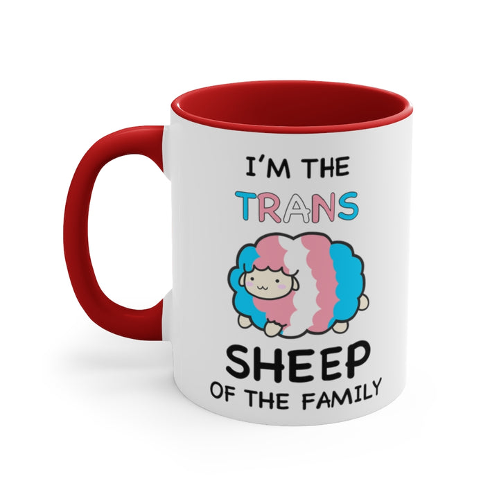 I'm The Trans Sheep Of The Family Accent Mug