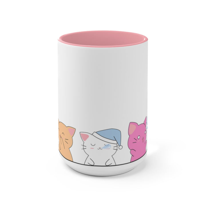 Kawaii Cats Lesbian Accent Mug