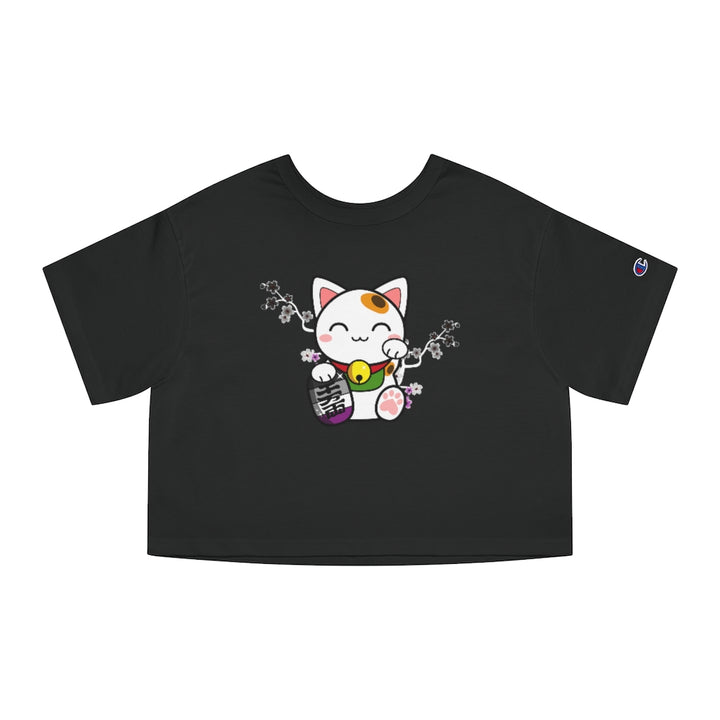 Champion - Maneki Neko Asexual Cropped T-Shirt