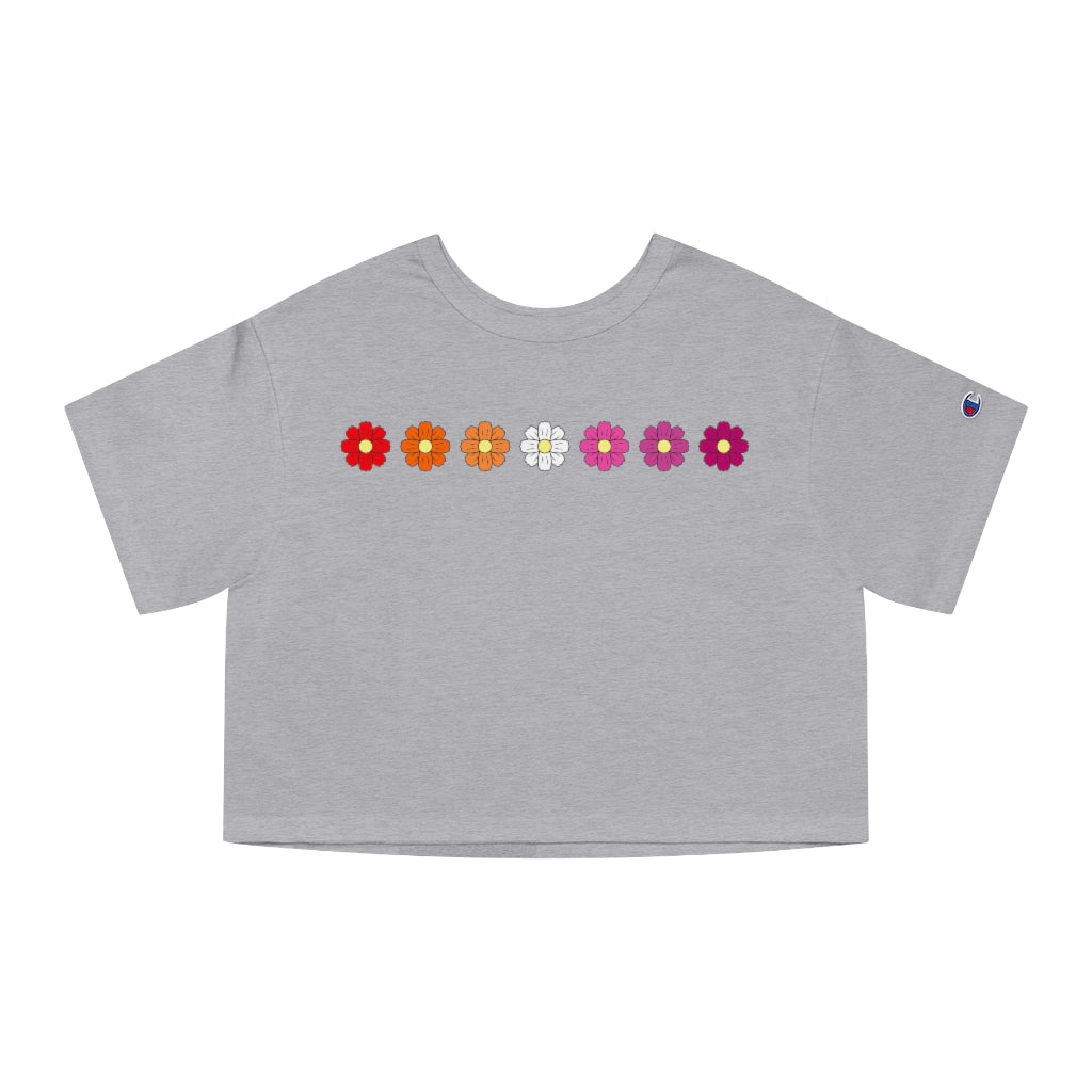 Champion - Lesbian Cosmos Cropped T-Shirt