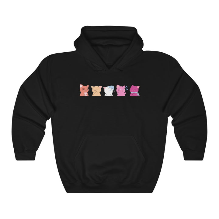 Kawaii Cats Lesbian Gender Neutral Hoodie