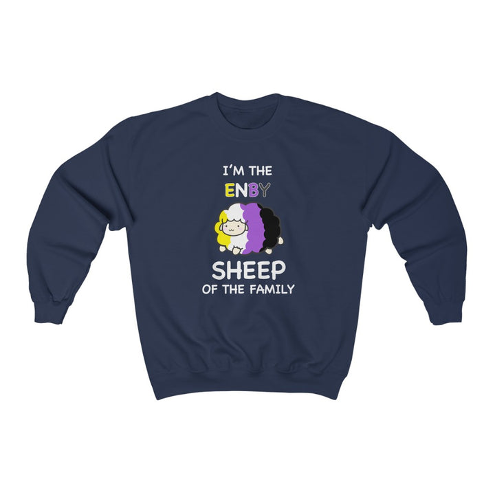 I'm The Nonbinary Sheep Of The Family Gender Neutral Sweatshirt