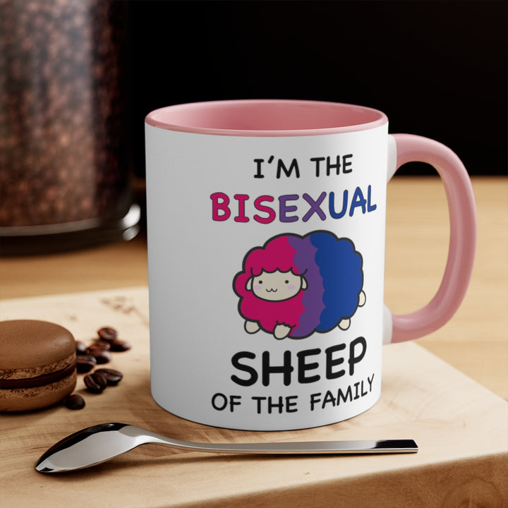 I'm The Bisexual Sheep Of The Family Accent Mug