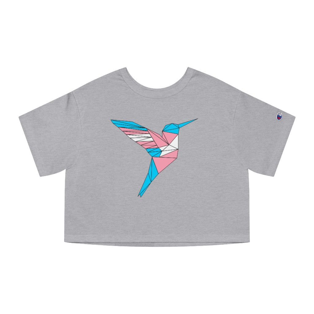 Champion - Polygon Hummingbird Trans Cropped T-Shirt