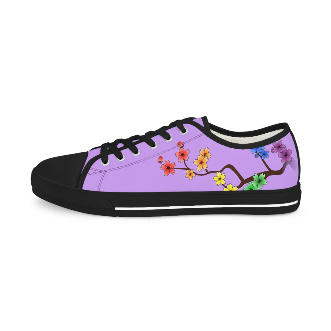 LGBTQ Pride Shoes - Sakura - Lavender