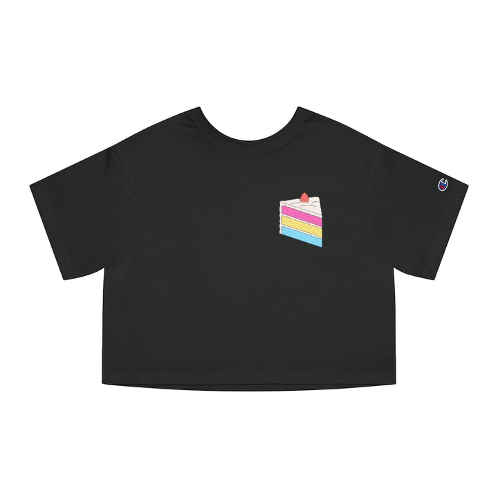 Champion - Cake Pansexual Cropped T-Shirt