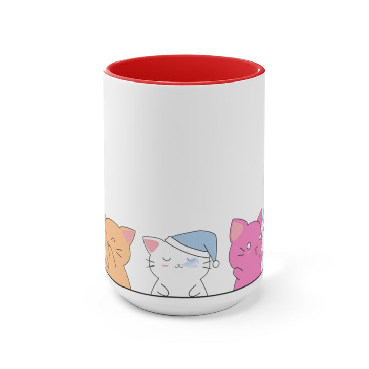 Kawaii Cats Lesbian Accent Mug