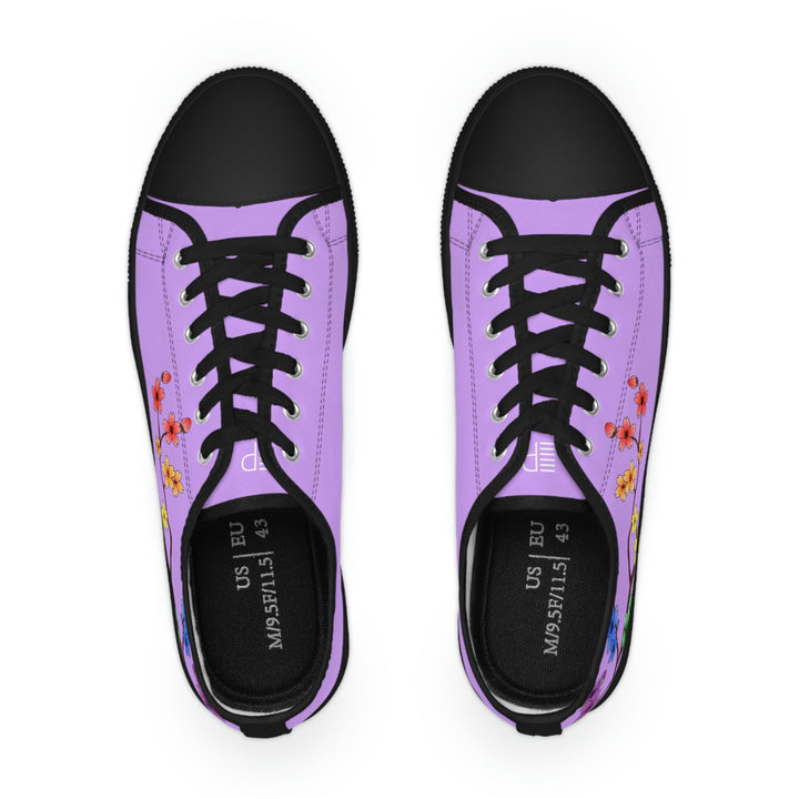 LGBTQ Pride Shoes - Sakura - Lavender