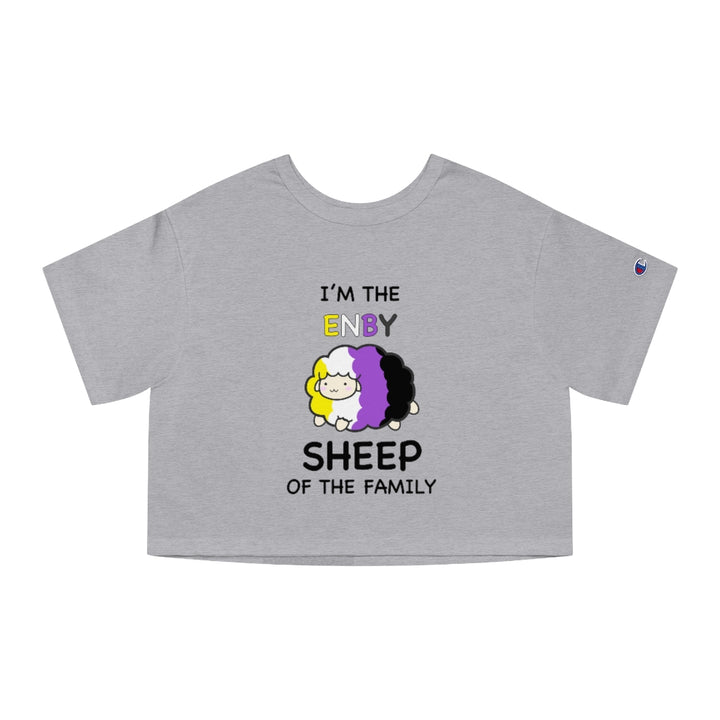 Champion - I'm The Nonbinary Sheep Of The Family Cropped T-Shirt