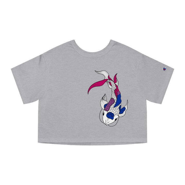 Champion - Bisexual Koi Cropped T-Shirt