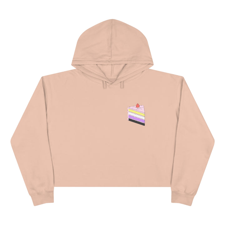 Cake Nonbinary Crop Hoodie