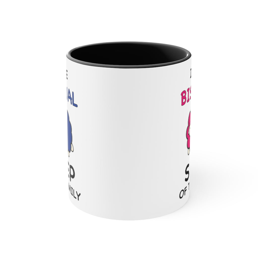 I'm The Bisexual Sheep Of The Family Accent Mug