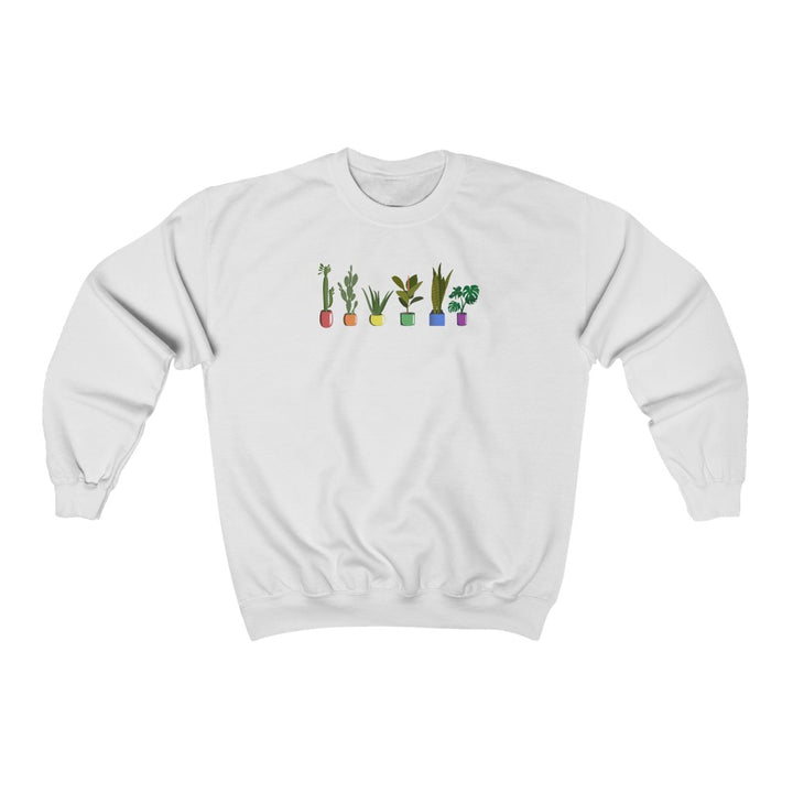 Succulent Plants LGBTQ+ Gender Neutral Sweatshirt