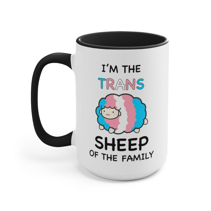 I'm The Trans Sheep Of The Family Accent Mug