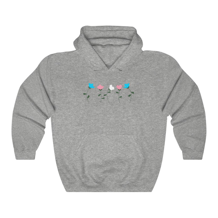 Trans Flower Hoodie