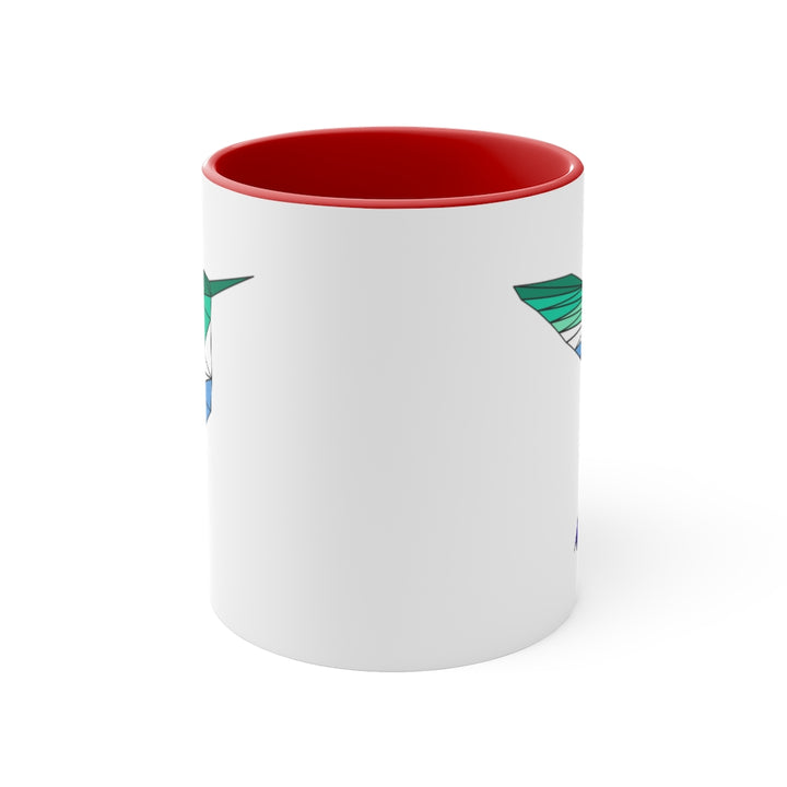 Polygon Hummingbird MLM Accent Mug