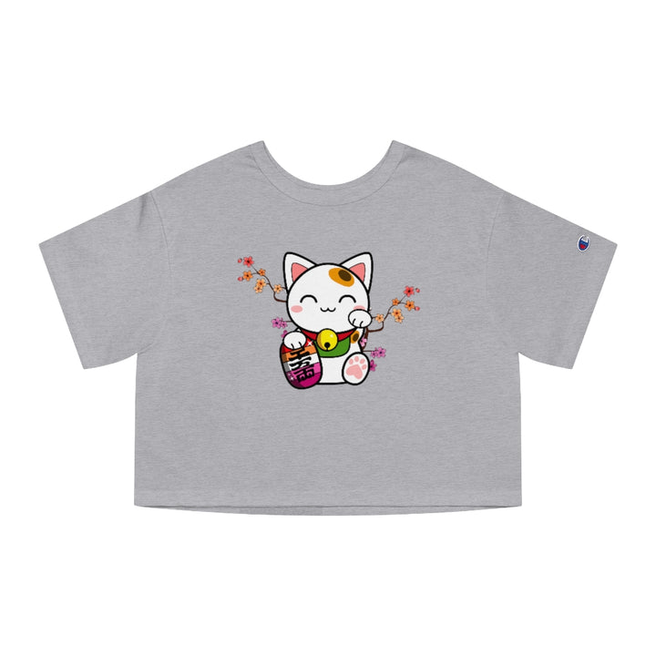 Champion - Maneki Neko Lesbian Cropped T-Shirt