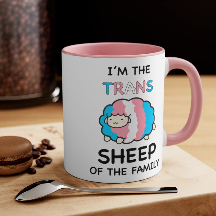 I'm The Trans Sheep Of The Family Accent Mug