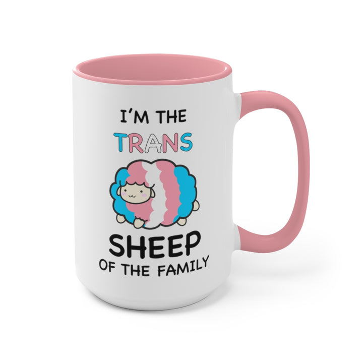 I'm The Trans Sheep Of The Family Accent Mug