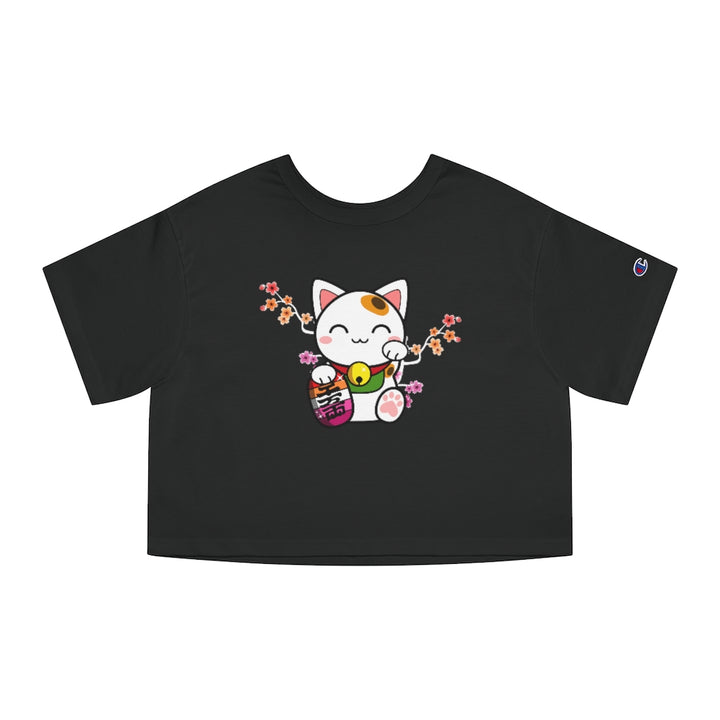 Champion - Maneki Neko Lesbian Cropped T-Shirt