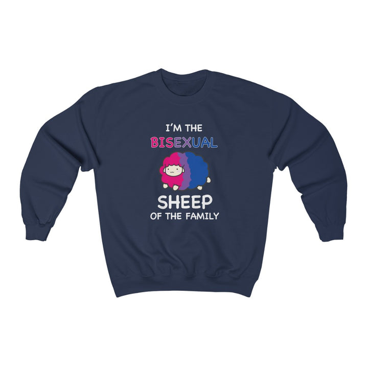 I'm The Bisexual Sheep Of The Family Gender Neutral Sweatshirt