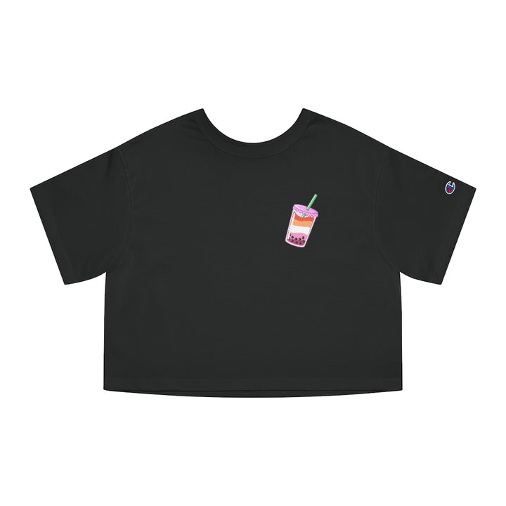 Champion - Boba tea Lesbian Cropped T-Shirt