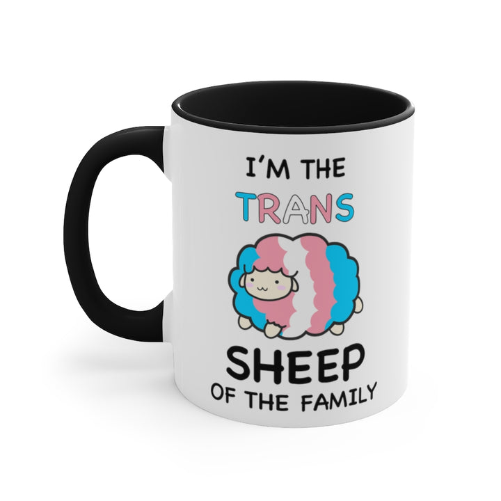 I'm The Trans Sheep Of The Family Accent Mug