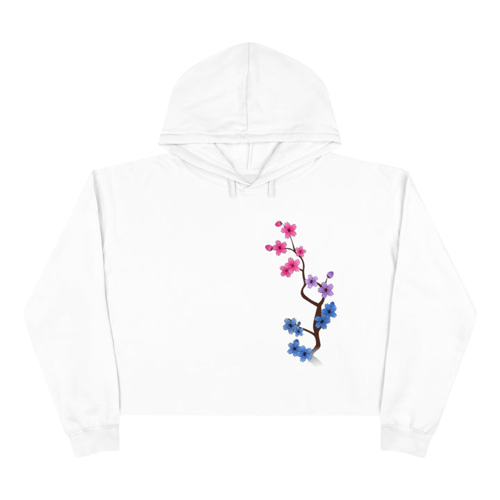 Sakura Bisexual Crop Hoodie