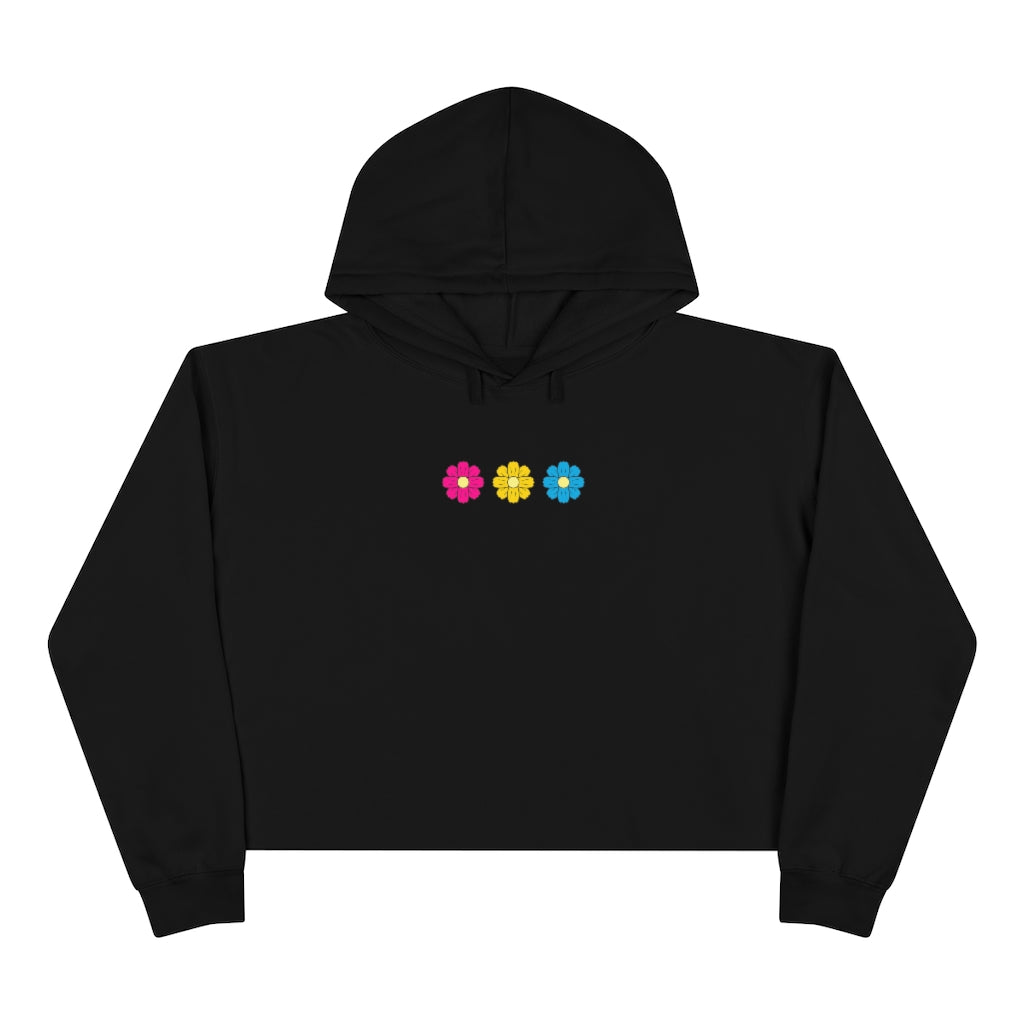 Pansexual Cosmos Crop Hoodie