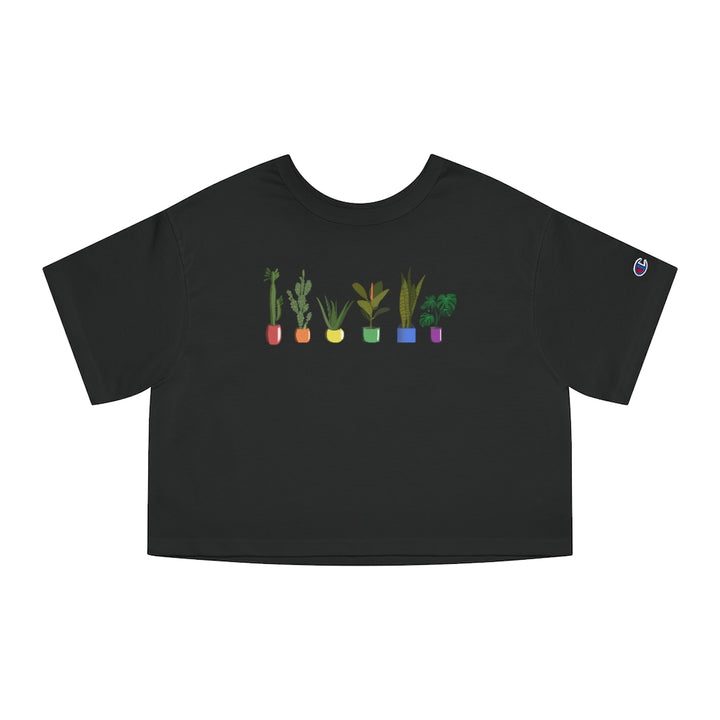 Champion - Succulent Plants LGBTQ+ Cropped T-Shirt