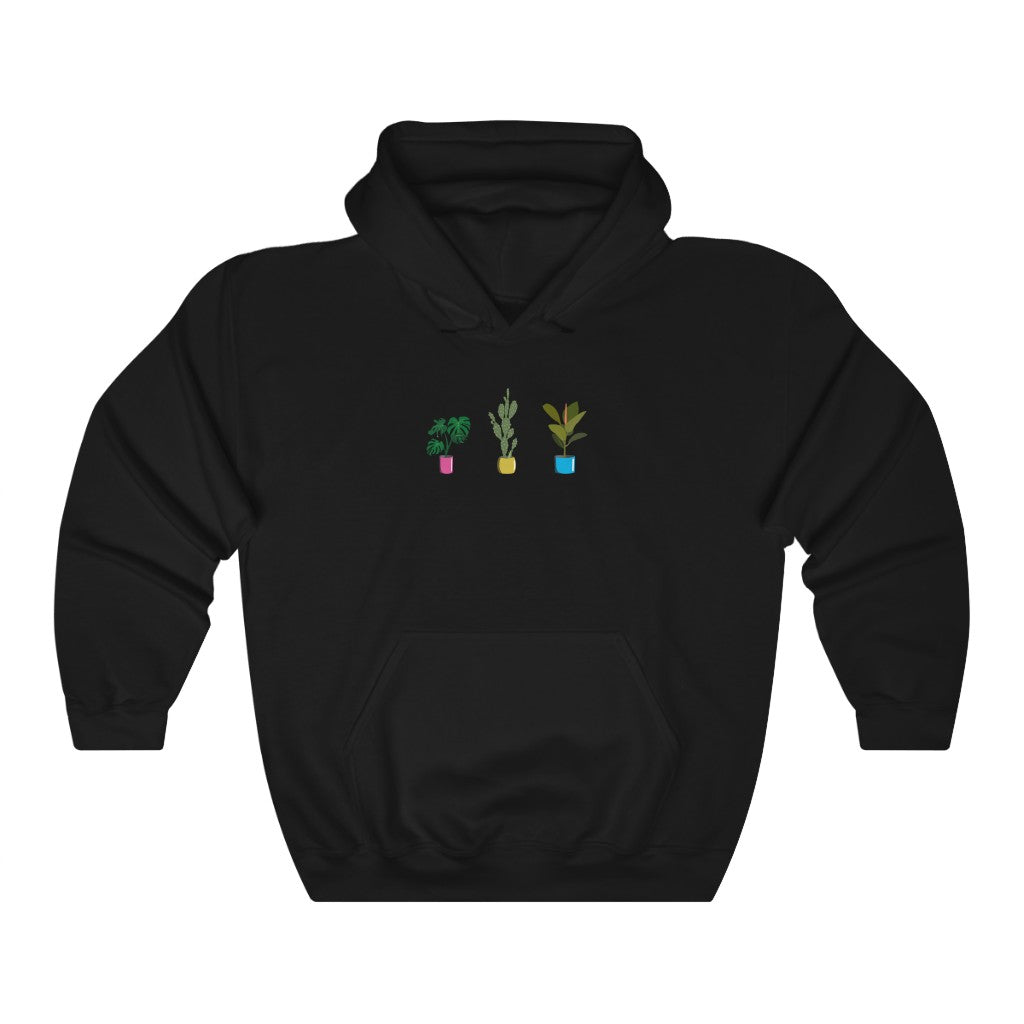 Succulent Plants Pansexual Gender Neutral Hoodie