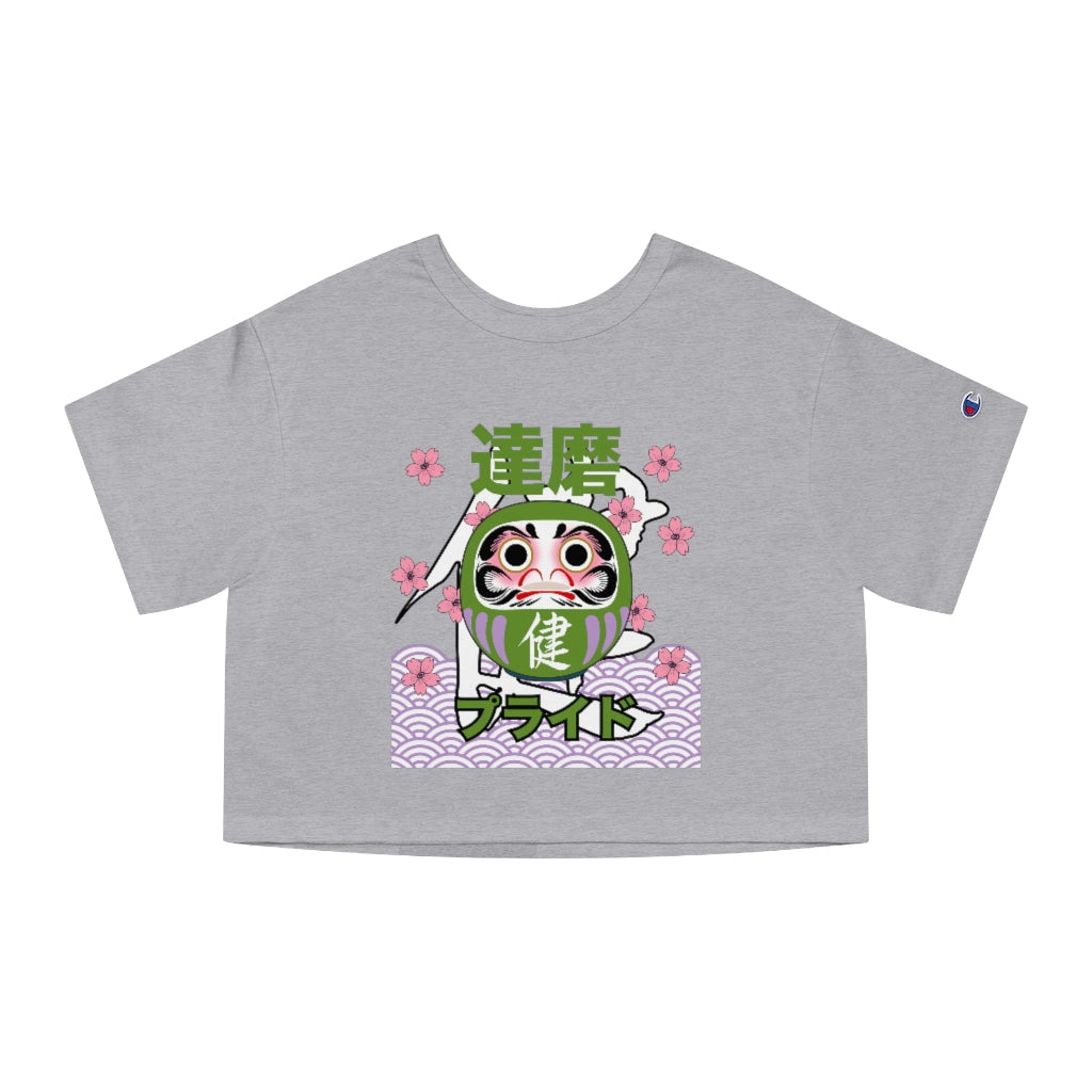 Champion - Genderqueer Daruma - Strength - Cropped T-Shirt