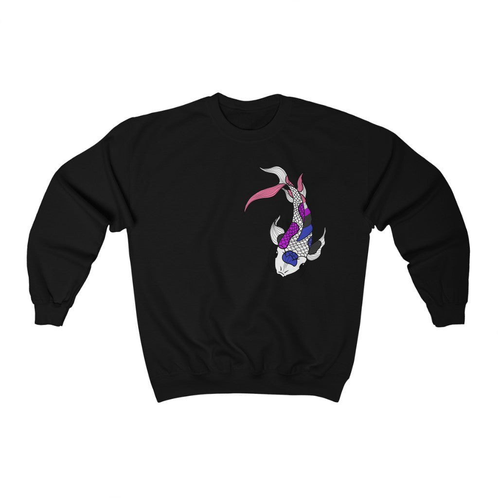 Genderfluid Koi Gender Neutral Sweatshirt