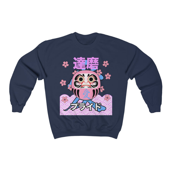 Genderfluid Daruma - Love - Gender Neutral Sweatshirt