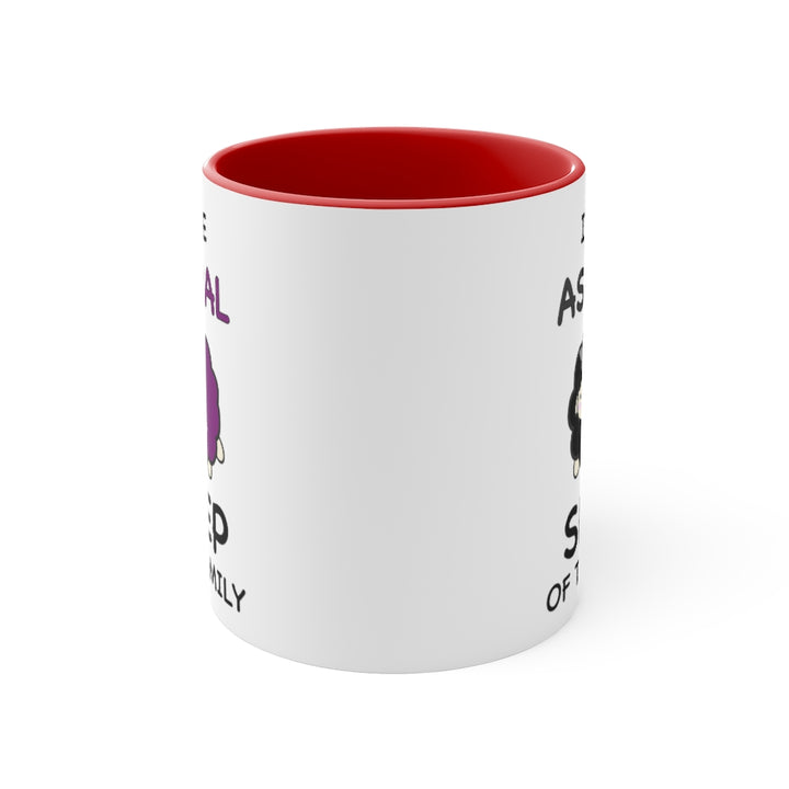 I'm The Asexual Sheep Of The Family Accent Mug