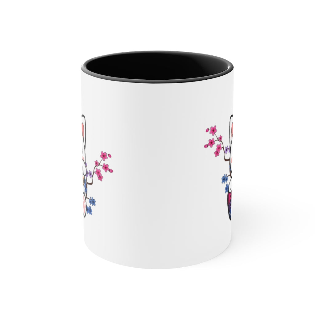 Maneki Neko Bisexual Accent Mug