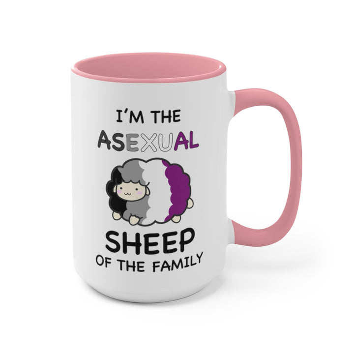 I'm The Asexual Sheep Of The Family Accent Mug