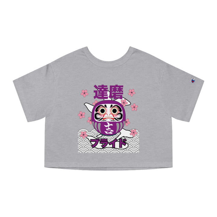 Asexual Shirt Crop - Champion - Daruma