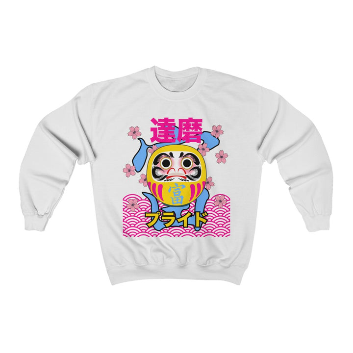 Pansexual Daruma - Fortune - Gender Neutral Sweatshirt