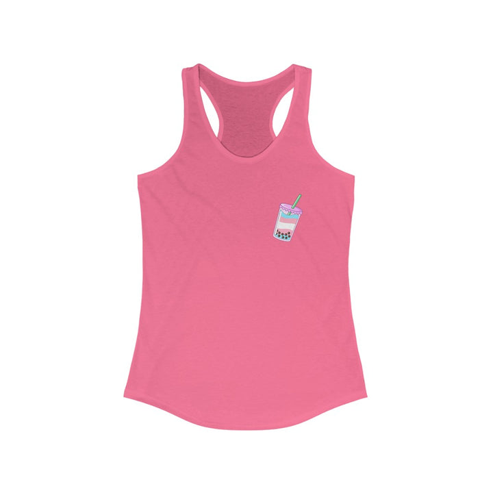 Trans Tank Top Racerback - Boba Tea