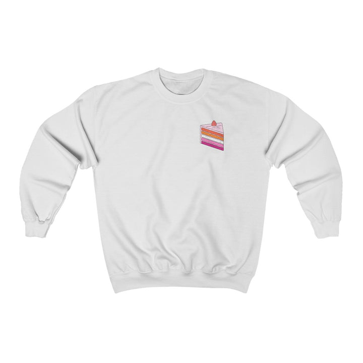 Cake Lesbian Gender Neutral Sweatshirt